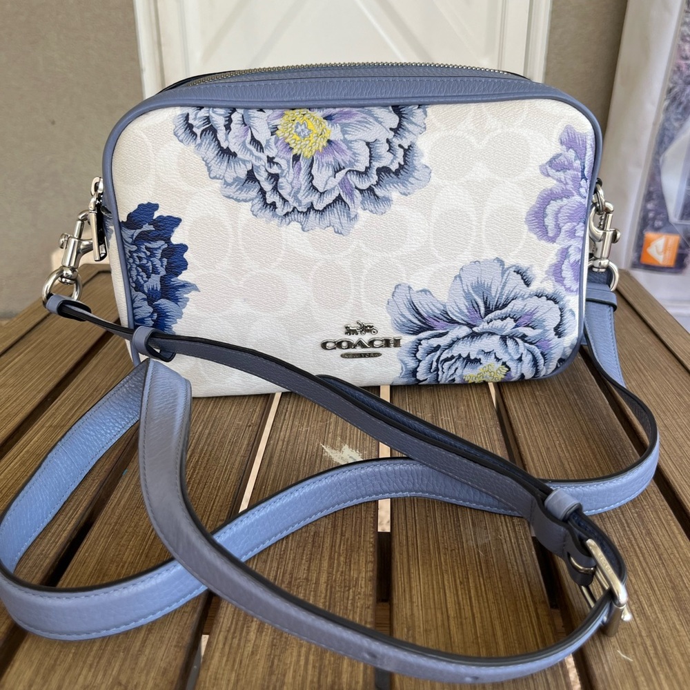 Coach Jes Kaffe Fassett Floral Crossbody Limited Edition